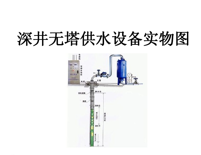 定远县井泵无塔式供水设备